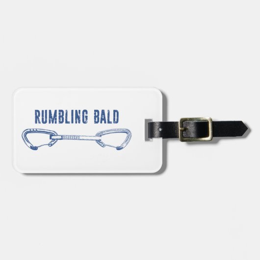 Étiquette À Bagage Escalade d'oreille en ruines (Devant horizontal)