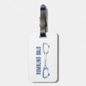 Étiquette À Bagage Escalade d'oreille en ruines (Dos Vertical)