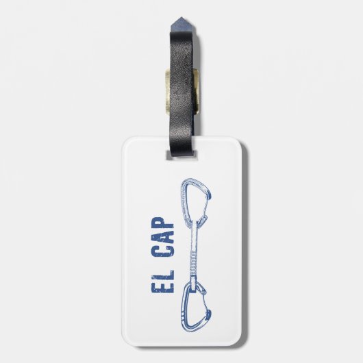 Étiquette À Bagage Escalade El Capitan (Dos Vertical)