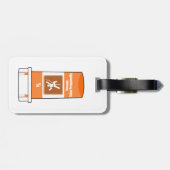 Étiquette À Bagage Escalade Est Ma Drogue (Dos horizontal)