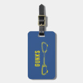 Étiquette À Bagage Escalade Gunks (Devant Vertical)