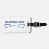 Étiquette À Bagage Escalade nationale du Colorado (Devant horizontal)