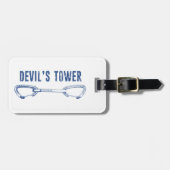 Étiquette À Bagage Escalade tour Devil Quickdraw (Devant horizontal)
