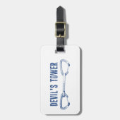 Étiquette À Bagage Escalade tour Devil Quickdraw (Devant Vertical)