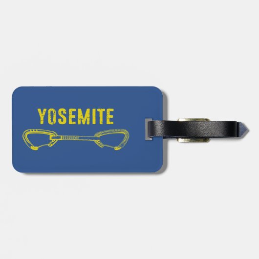 Étiquette À Bagage Escalade Yosemite Quickdraw (Dos horizontal)
