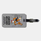 Étiquette À Bagage ESPACE | Bande d'arachides dans l'espace (Dos horizontal)