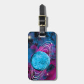 Étiquette À Bagage Espace extérieur (Devant Vertical)