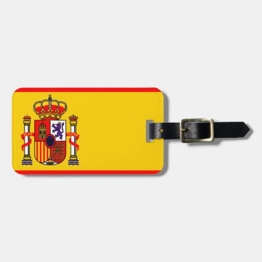 Étiquette À Bagage Espagne (Devant horizontal)
