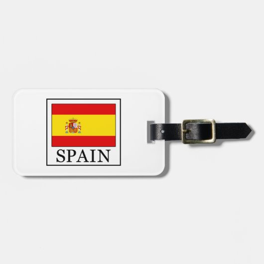 Étiquette À Bagage Espagne (Devant horizontal)