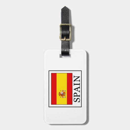 Étiquette À Bagage Espagne (Devant Vertical)