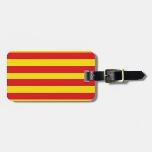 Étiquette À Bagage Espagne : La Senyera Catalogne