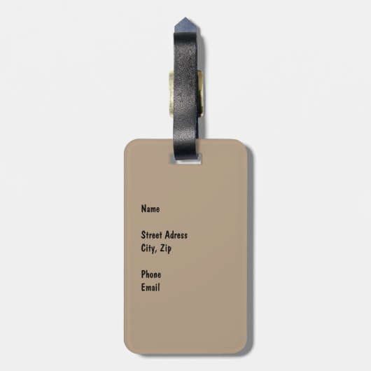 Étiquette À Bagage España (Dos Vertical)