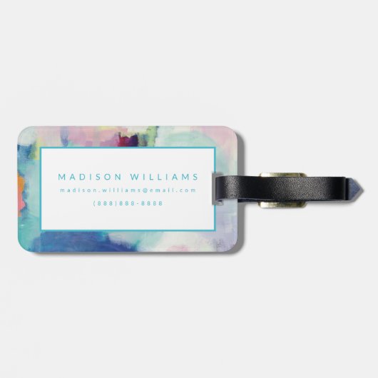 Étiquette À Bagage Essai et Airy Bright (Dos horizontal)