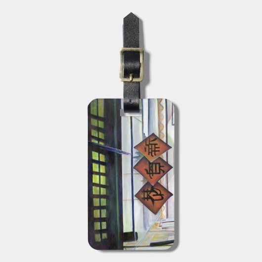 Étiquette À Bagage Est-ce que (Devant Vertical)