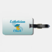 Étiquette À Bagage Esthétique Chick (Dos horizontal)