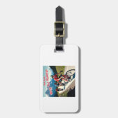 Étiquette À Bagage Et Maintenant Je Lâche La Femme Marteau À Cycler (Devant Vertical)