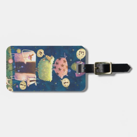 Étiquette À Bagage Et Sur Cette Ferme (Devant horizontal)