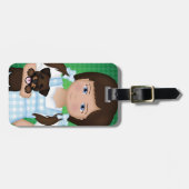 Étiquette À Bagage Et votre petit chien aussi ! Dorothy (Devant horizontal)
