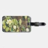 Étiquette À Bagage Étang de lis (Dos horizontal)