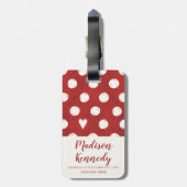 Étiquette À Bagage Étape de la ferme Otomi (Dos Vertical)