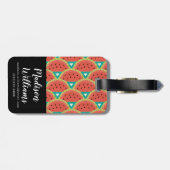 Étiquette À Bagage Étapes d'amusement au soleil (Dos horizontal)