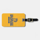 Étiquette À Bagage État Spartans de San Jose affligé (Devant horizontal)