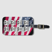 Étiquette À Bagage États de l'itinéraire 66 (Devant Horizontal)