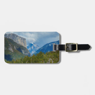 Étiquette À Bagage États-Unis, Californie. Vue de Half Dome dans Yose