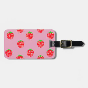Étiquette À Bagage Été Merveilleux aux Fruits Rouges
