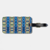 Étiquette À Bagage Été, Sicile oranges méditerranéennes majolica (Dos horizontal)