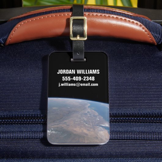 Étiquette À Bagage Éthiopie Et Partie De La Mer Rouge (Insitu Rectoal 2)