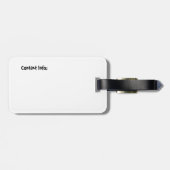 Étiquette À Bagage Étiquette Airedale Terrier de bagage (Dos horizontal)