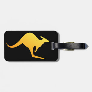 Étiquette À Bagage Étiquette australienne de bagage d'image de