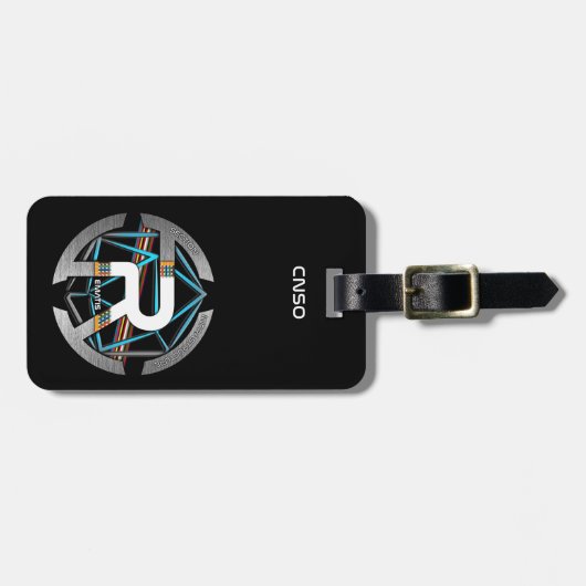 ÉTIQUETTE À BAGAGE ETIQUETTE BAGAGE REMATIS (Devant horizontal)