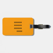 Étiquette À Bagage Étiquette C-Cat (Dos horizontal)