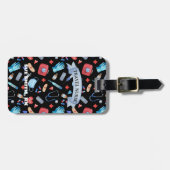Étiquette À Bagage Étiquette cadeau de l'infirmière de voyage personn (Devant horizontal)