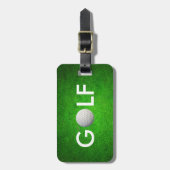 Étiquette À Bagage Étiquette chique de bagage de golf (Devant Vertical)
