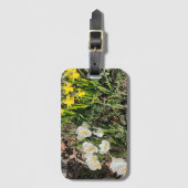 Étiquette À Bagage Étiquette Daffodiles & Bagages Crocus (Devant Vertical)