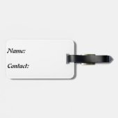 Étiquette À Bagage étiquette de bagage (Dos horizontal)