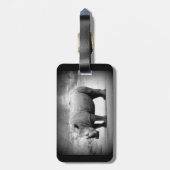 Étiquette À Bagage Étiquette de bagage (Dos Vertical)