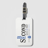 Étiquette À Bagage Étiquette de bagage (Devant Vertical)