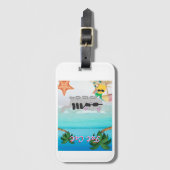 Étiquette À Bagage étiquette de bagage (Devant Vertical)