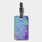 Étiquette À Bagage Étiquette de bagage avec le bracelet en cuir (Devant Vertical)