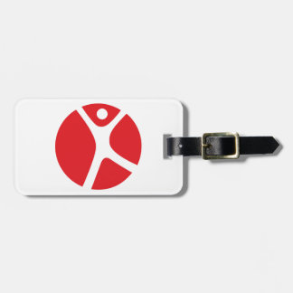 Étiquette À Bagage Étiquette de bagage avec le bracelet en cuir pour