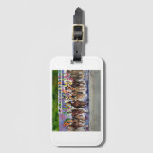 Étiquette À Bagage Étiquette de bagage avec l'image de Kentucky Derby (Devant Vertical)