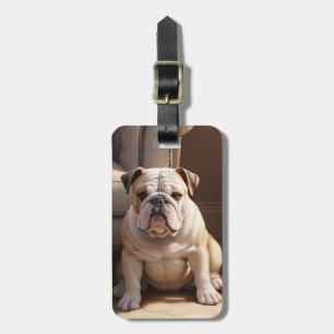 Étiquette À Bagage Étiquette de bagage Bouledogue anglais