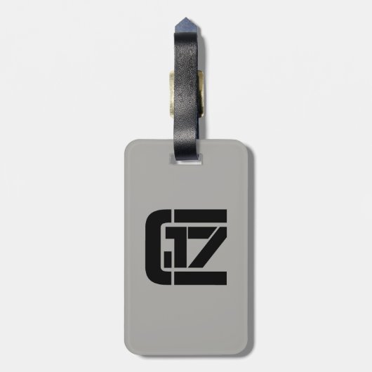 Étiquette À Bagage Étiquette de bagage C-17 Globemaster III (Dos Vertical)