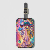 Étiquette À Bagage étiquette de bagage conçue (Devant Vertical)