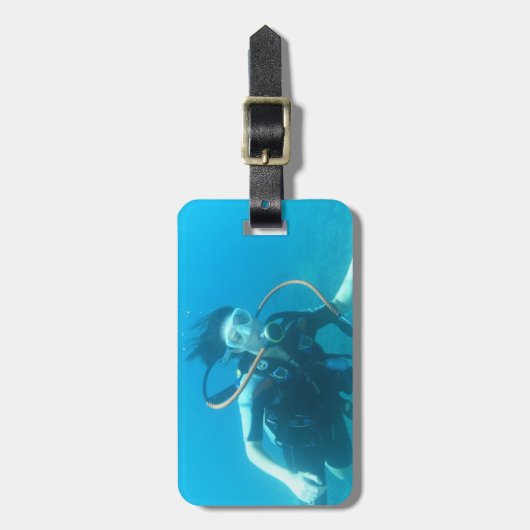 Étiquette À Bagage Étiquette de bagage - customisée (Devant Vertical)