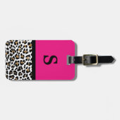 Étiquette À Bagage Étiquette de bagage d'accent de roses indien (Devant horizontal)